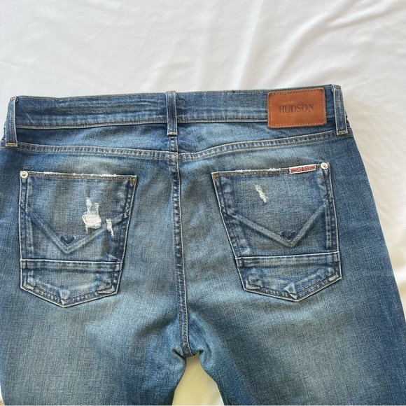 Hudson Byron 5 pocket straight mid rise jeans 33 x 34 - Picture 6 of 12